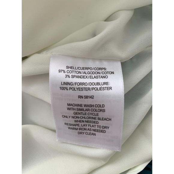 Maggy London Multicolor Floral Sleeveless A Line Fit Flare Dress Size 12 $175 - Picture 14 of 16